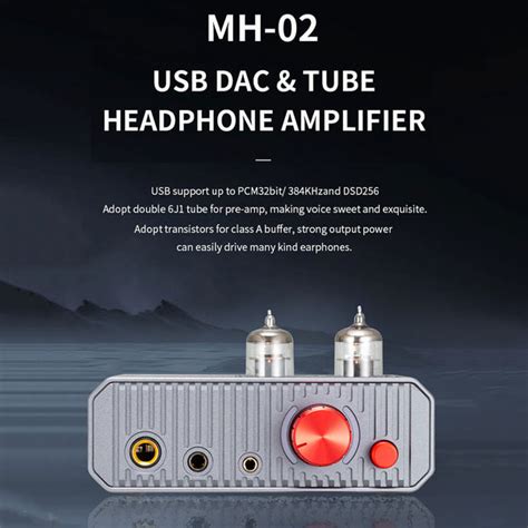 xDuoo MH02 CS43131 32-Bit USB DAC & Tube Amplifier | Concept Kart