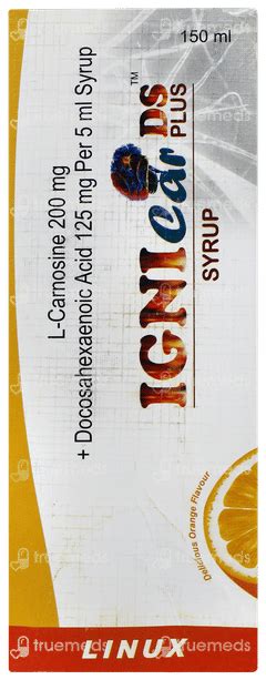 Ignicar Ds Plus Delicious Orange Syrup 150 Ml - Uses, Side Effects ...