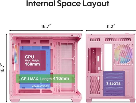 Vetroo AL900 ATX PC Case with 270° Full View India | Ubuy