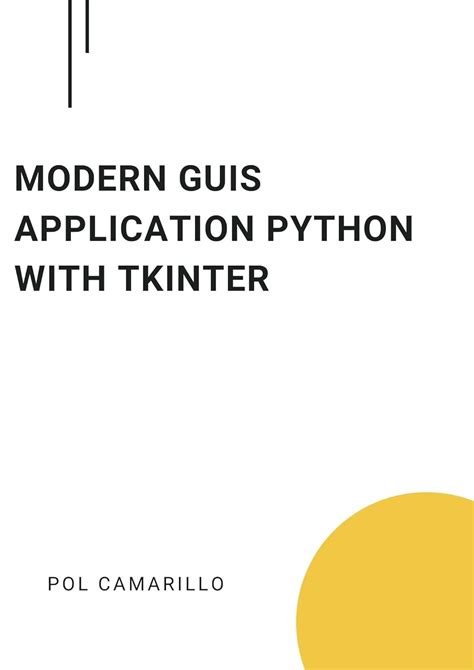 Modern GUIs Application Python with Tkinter: Building user-friendly GUI ...