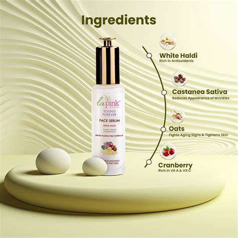 Young Forever Skincare Combo by La Pink | Anti-Aging Face Wash, Serum ...