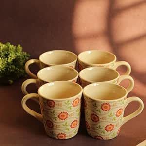 Buy Kawai Homes Chakra Stoneware Ceramic Mandala Mug for Coffee Chai ...