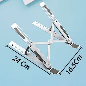 Shoppycharms Plastic Adjustable Laptop Stand Holder With Built In ...