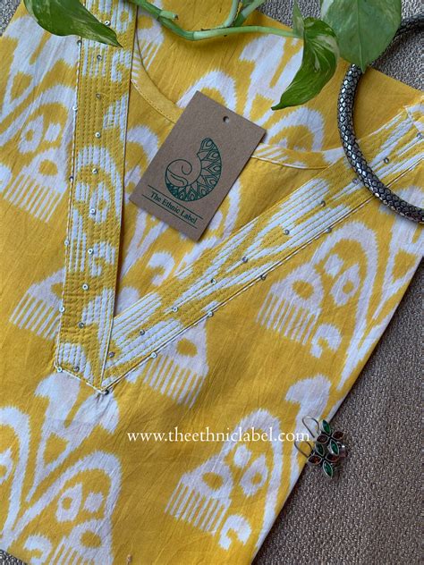 "Prakriti" Kantha Cotton kurta - Big Size – The Ethnic Label