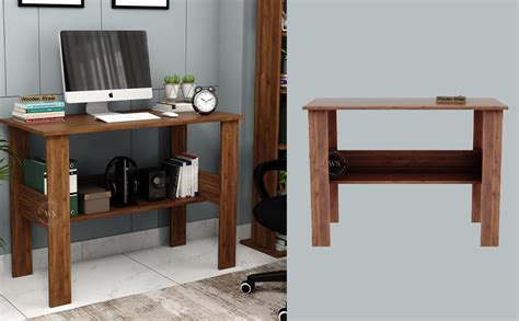 Wooden Street Brook Engineered Wood Study Table for Bedroom, Living ...