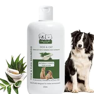 Buy Awesome Pets Tick and Flea Shampoo for Cats and Dogs (200 ml ...