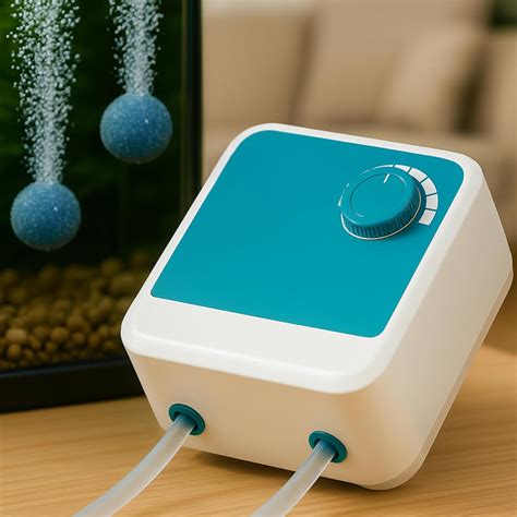 FinyPetz SOBO AQ-005 Aquarium Air Pump | Two-Way Ultra Silent Airpump ...