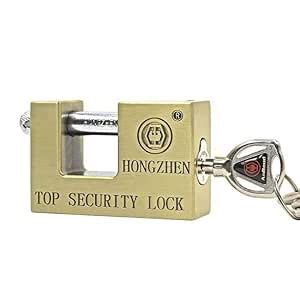 Chhogli Ultra High Security Rectangular Anti Theft Heavy Duty Padlock D ...