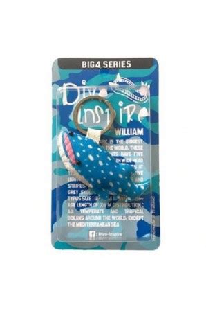 William Whale Shark Luggage Tag
