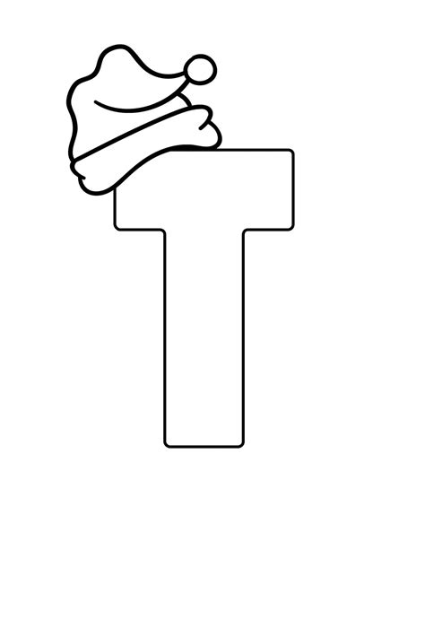 Printable Bubble Letter T - Printable Word Searches