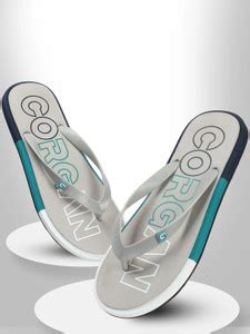 corgan Men Comfy Anti-Skid Flip Flops for Daily Use Slippers - Buy ...
