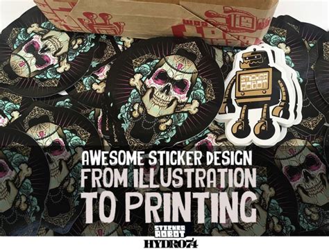 Image result for Sticker Design Print