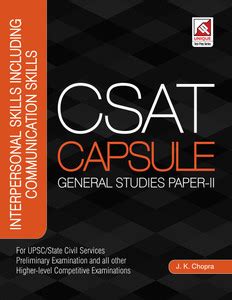 CSAT Capsule Interpersonal Skills Including Communication Skills ...