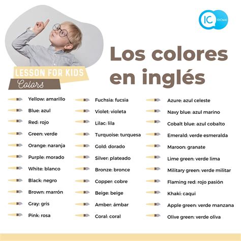Colores En Inglés