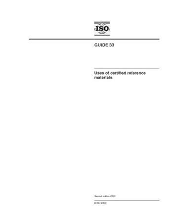 ISO Guide 33:2000, Uses of certified reference materials : Amazon.in: Books