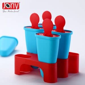Jony Ice Cream Maker / Kulfi Mould / Popsicle Mould Blue, Red Plastic ...