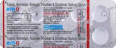 Btr D Strip Of 10 Tablets: Uses, Side Effects, Price & Dosage | PharmEasy