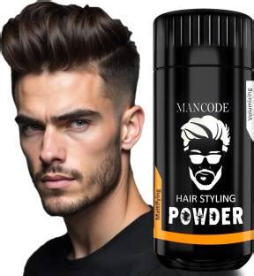 MANCODE Hair Styling Powder for High Volume, Strong Hold and Matte Look ...