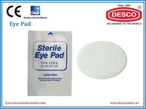 Eye Pad Manufacturer Supplier and Exporter in India | Desco