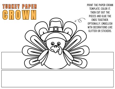 Thanksgiving Hat Craft Free Printable | Fanny Printable