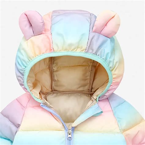 Shop Online Girls Multi Coloured Solid Full-Sleeve Puffer Jacket at ₹729