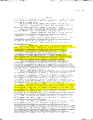 Fillable Online law uh 84(R) SB 11 - Enrolled version - Bill Text - law ...