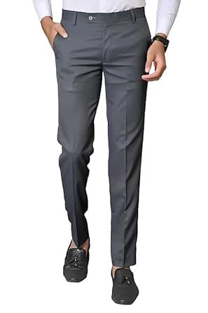 Buy Jack and Jini Men's Lycra Slim Fit Formal Pant/Trouser for Office ...