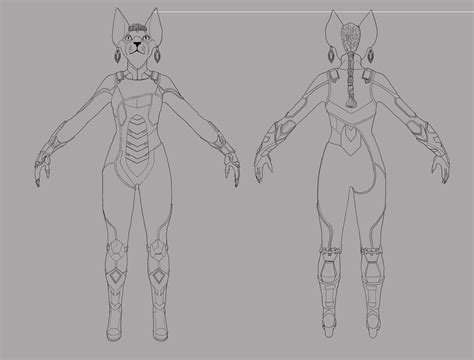 ArtStation - Black_Cat Game Character