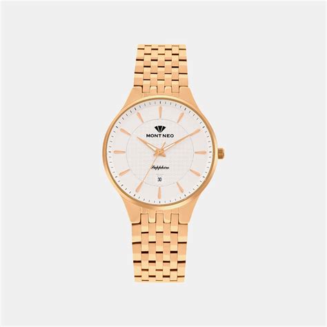 Mont Neo Men Silver Stainless Steel Watch 8503E-M3303 – Just In Time