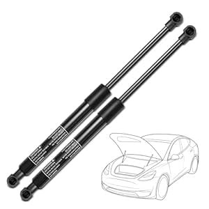 Set of 2 Bonnet Hood Lift Support Gas Struts Replacement for BMW E46 ...
