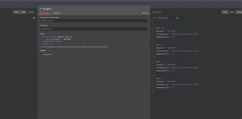 Node-Postgres 的图像结果
