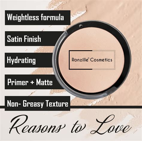 RONZILLE Weigh-less Primer+ matte Fairness Compact 01 – Ronzille Cosmetics