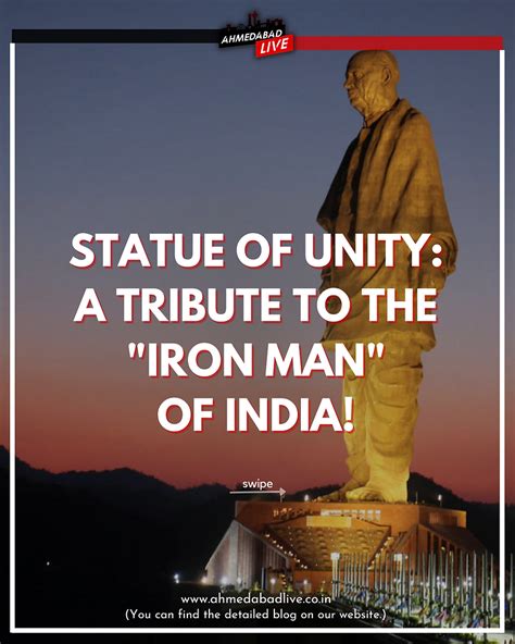 Statue of Unity | A Tribute to the “Iron Man of India”