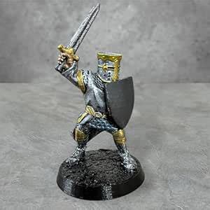 Buy Knight Warriror Miniature Figure, Hand-Painted King's Guard with ...