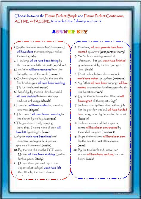 Future Perfect Lesson Plan 的图像结果