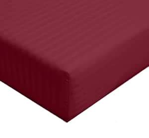 Buy Fitted Bedsheet 78"x48"(DoubleBed) Inch Size 100% Egyptian Cotton ...