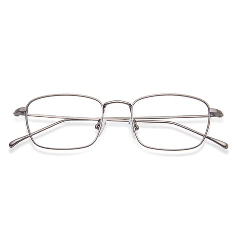 Buy Blue Block Phone Computer Glasses Gunmetal Full Rim Rectangle John ...