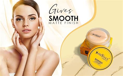 Buy Shryoan Banana Luxury Loose Powder|Oil Control Banana Loose Powder ...