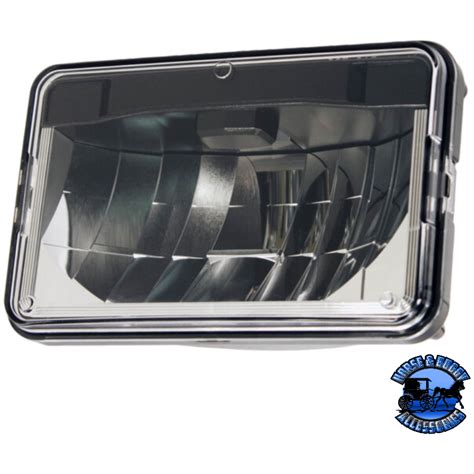 V702C LED Headlight, Rectangular, Low Beam, 4″X6″, white — Horse ...