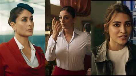 Crew Teaser: Kareena Kapoor, Tabu, Kriti Sanon Set to Soar High In ...