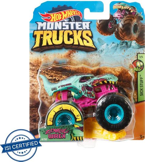 HOT WHEELS Monster Trucks 1:64 Basic Assortment - Monster Trucks 1:64 ...