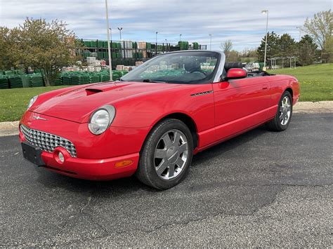 2002 Ford Thunderbird Convertible at Indy 2023 as G94.1 - Mecum Auctions
