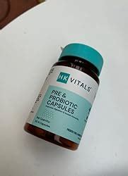 HealthKart HK Vitals Pre & Probiotics (60 Capsules) |With CFU & 100mg ...