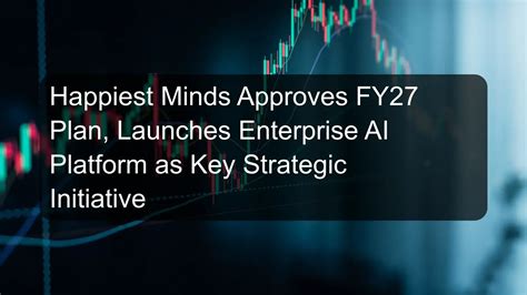 Happiest Minds Approves FY27 Plan, Launches Enterprise AI Platform as ...