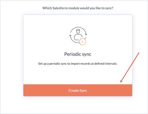 Set up sync with Salesforce