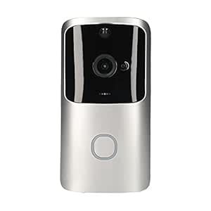 Wi-Fi Video Doorbell Wireless 720P Visual Real-time Intercom Video Bell ...