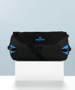 WROGN Trendy Men & Women-Black-Sport Gym Fit & Fitness Gym Duffel Bag ...