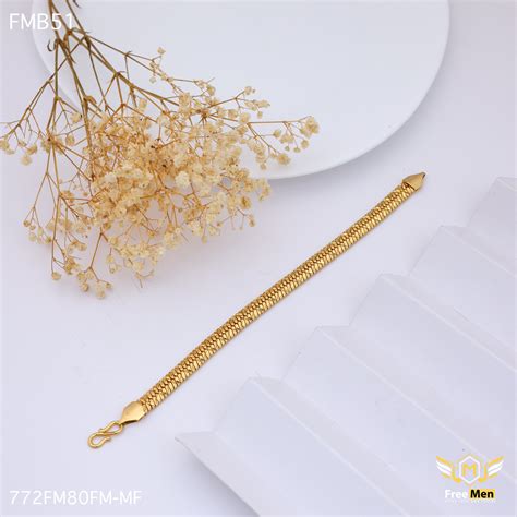 Freemen Looking Best Stylish Golden bracelets For Men - FMB51 – Freemen®