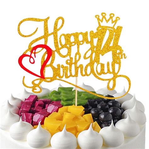 Happy 14th Birthday Cake Topper 14th Birthday Party Decorations 14th ...