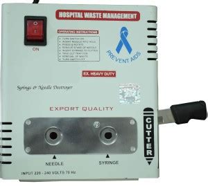 vibbcom Heavy duty Electric Needle Destroyer Needle Burner Price in ...